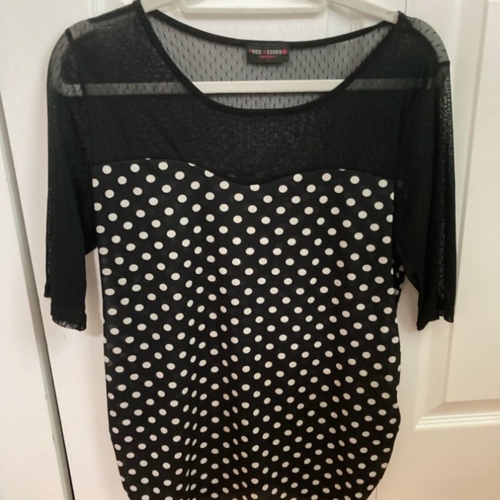 Cute maternity quarter sleeve shirt